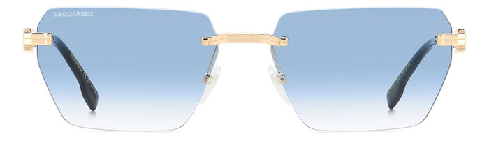 DSquared2 D2 0102/s LKS/ST GOLD BLUE 58