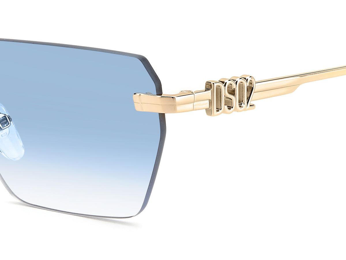 DSquared2 D2 0102/s LKS/ST GOLD BLUE 58
