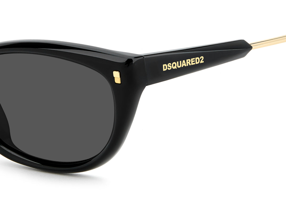 DSquared2 D2 0209/g/s 807/IR BLACK 57