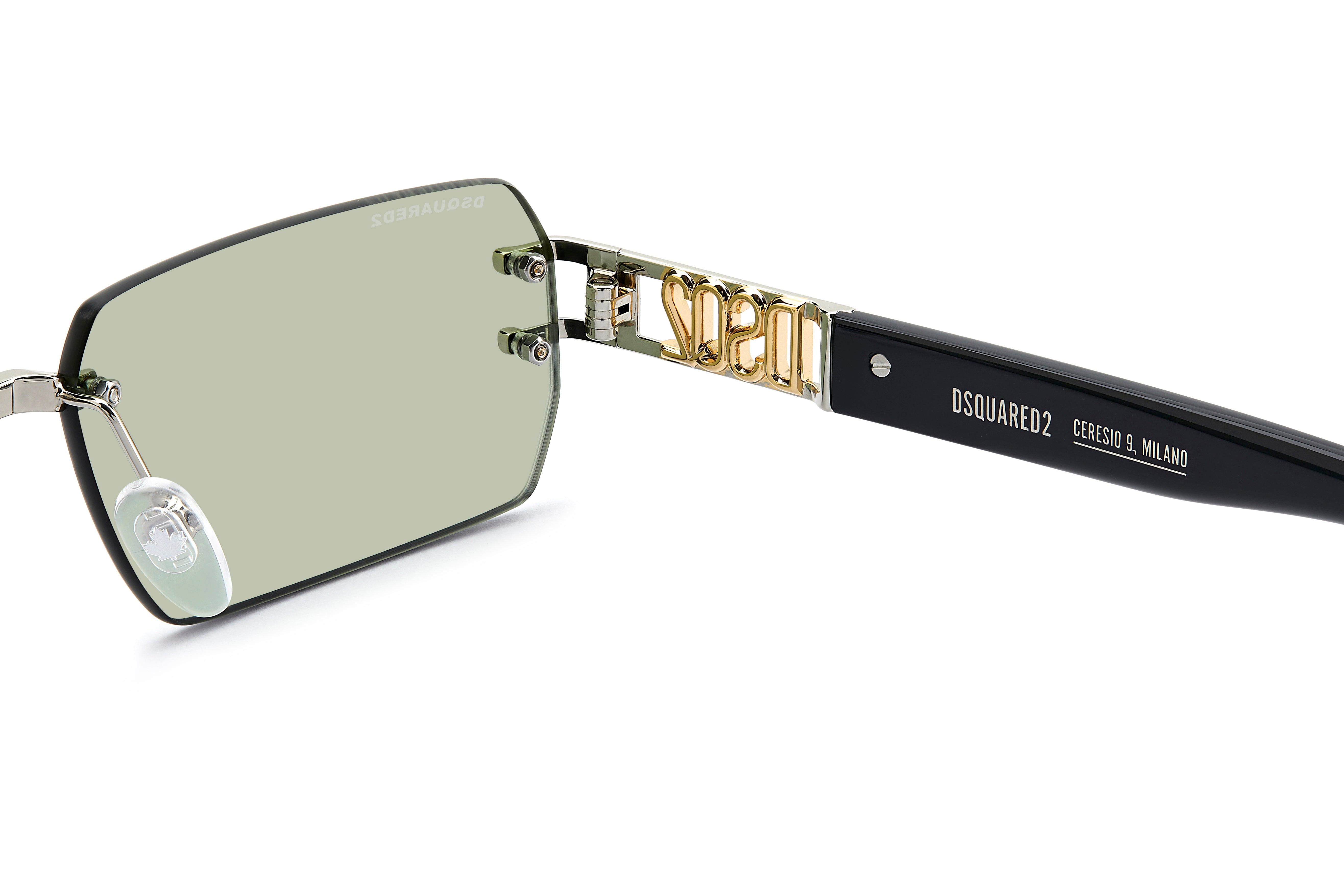 DSquared2 D2 0189/s I20/GP GD PALLADIUM 57