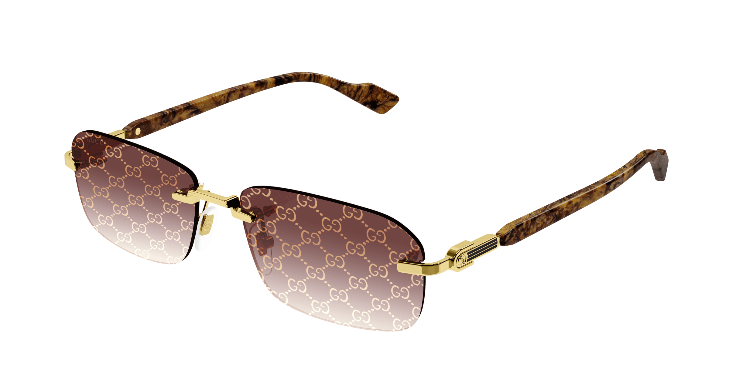 Gucci GG1221S 004 gold yellow red 56