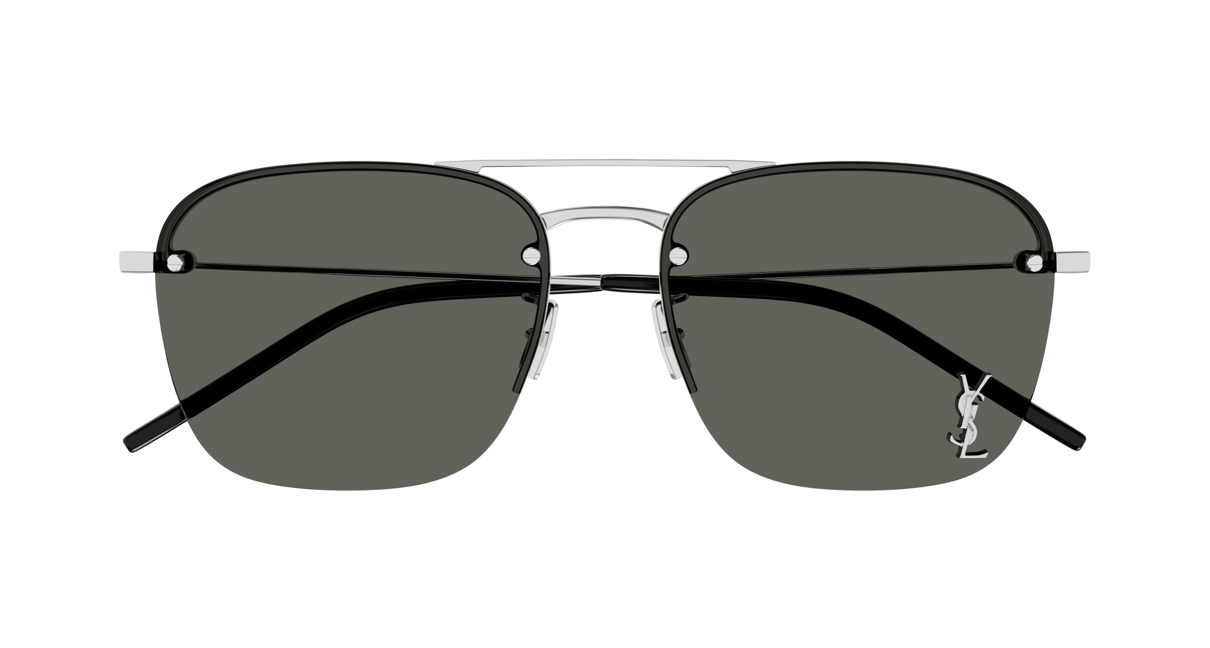 Saint Laurent SL 309 M 002 silver silver grey 57