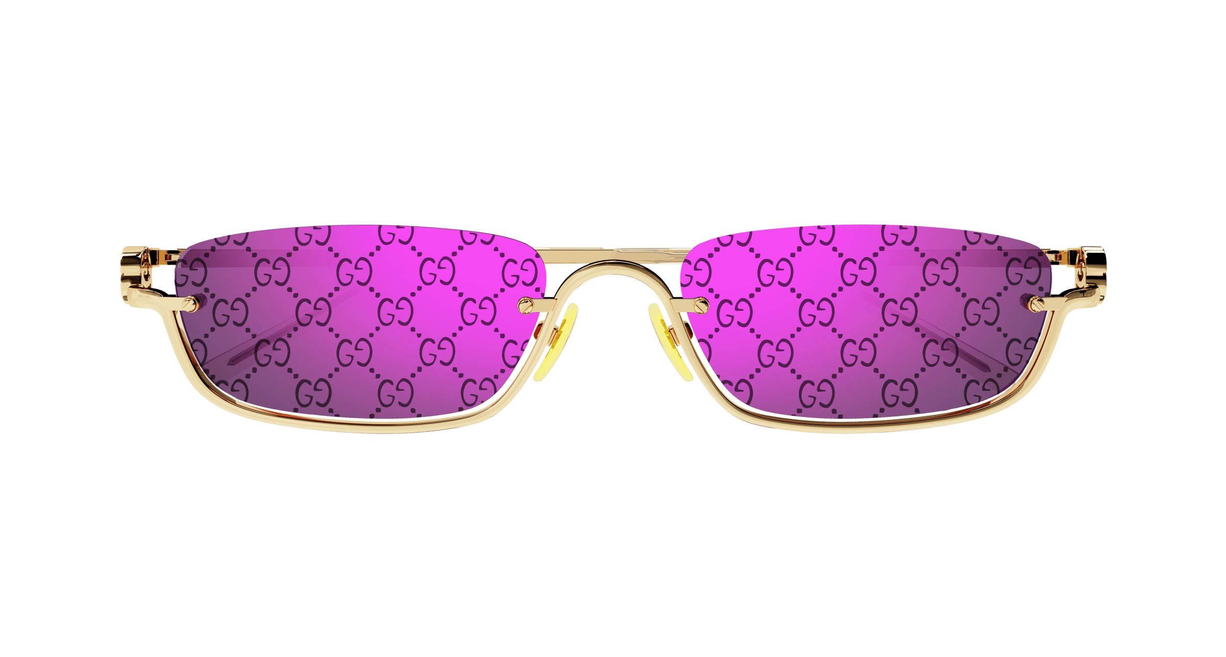 Gucci GG1278S 005 gold gold violet 55