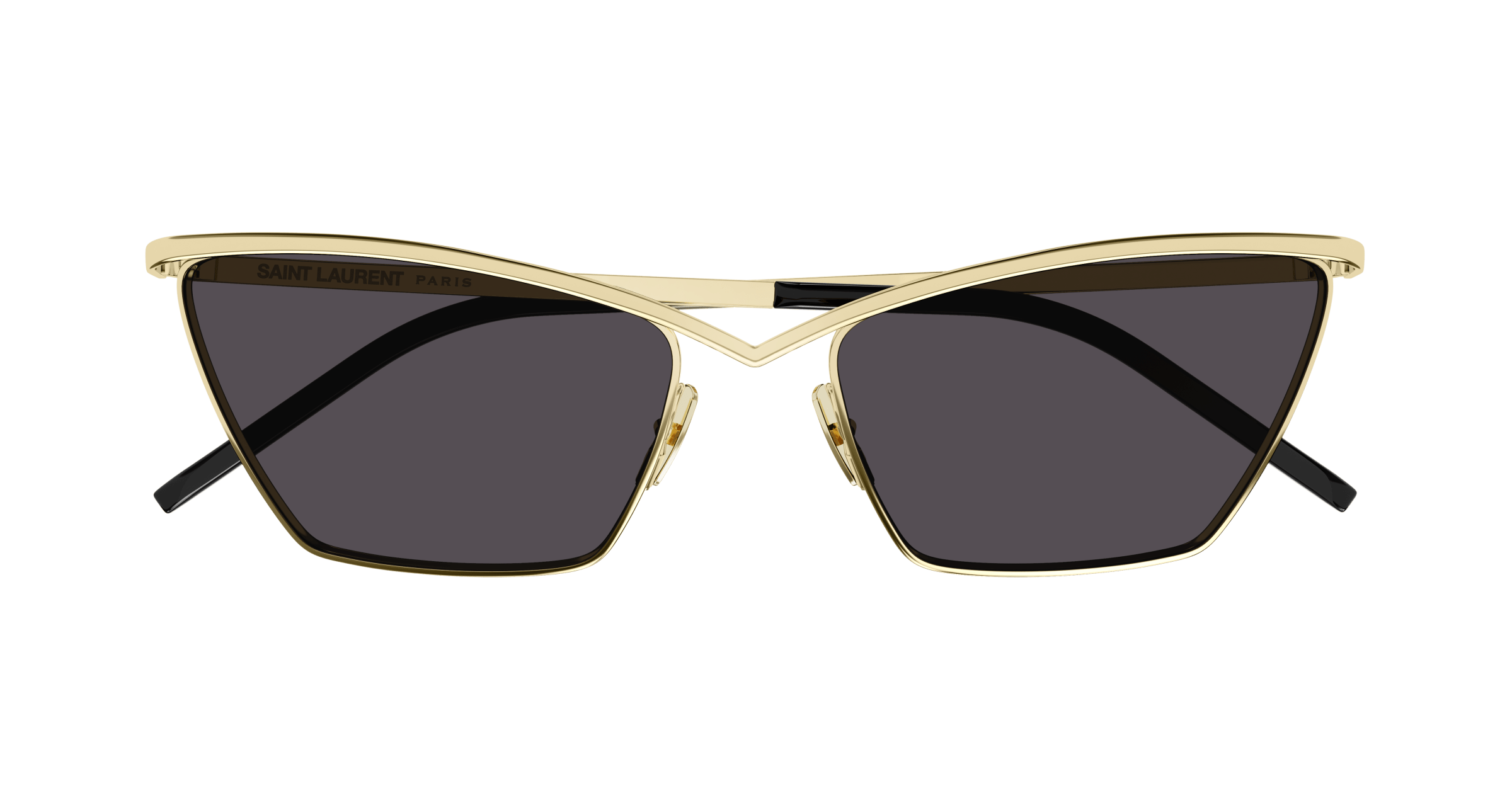 Saint Laurent SL 637 003 gold gold black 57
