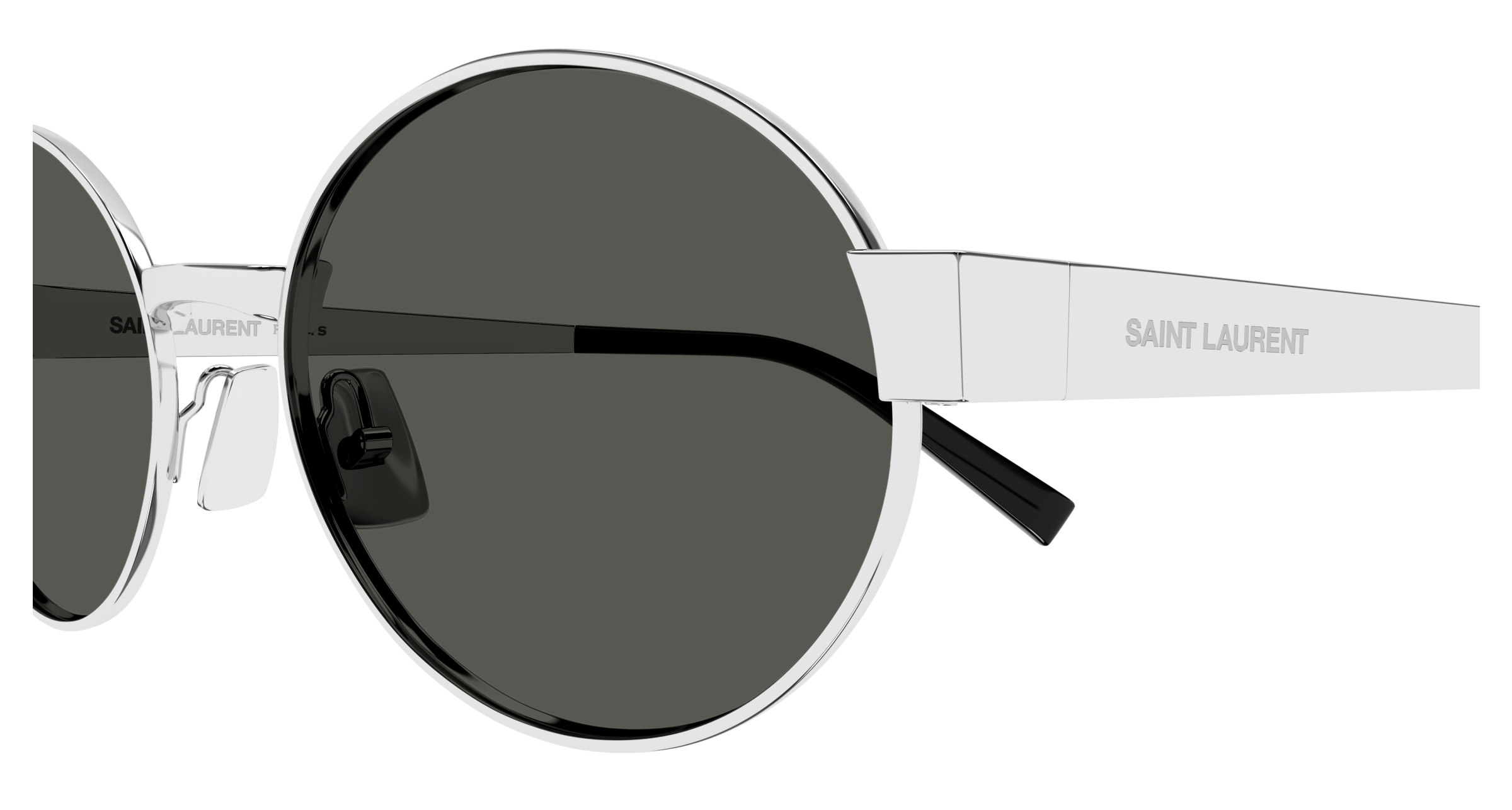 Saint Laurent SL 692 002 silver silver grey 55