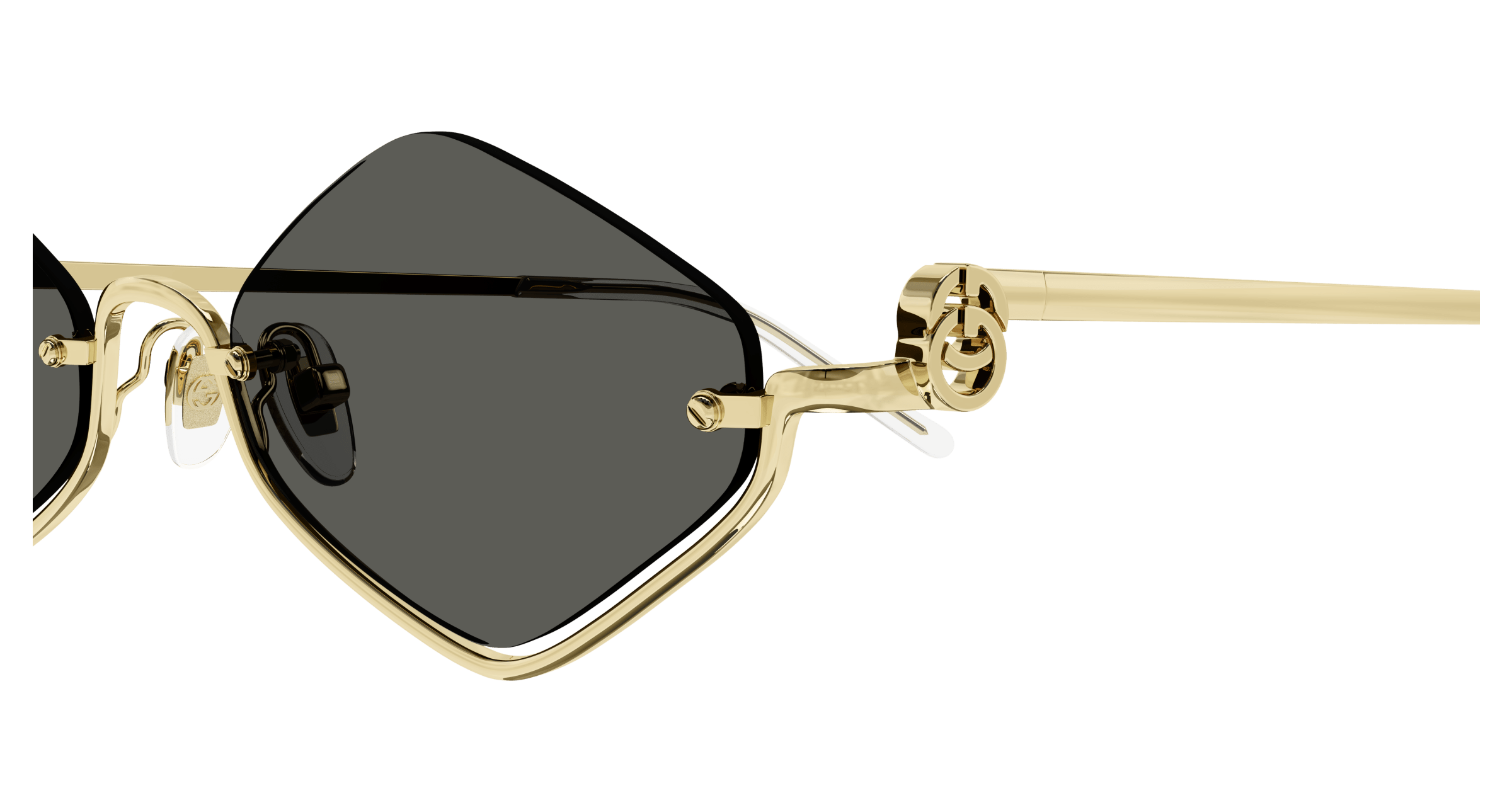 Gucci GG1604S 001 gold gold grey 53