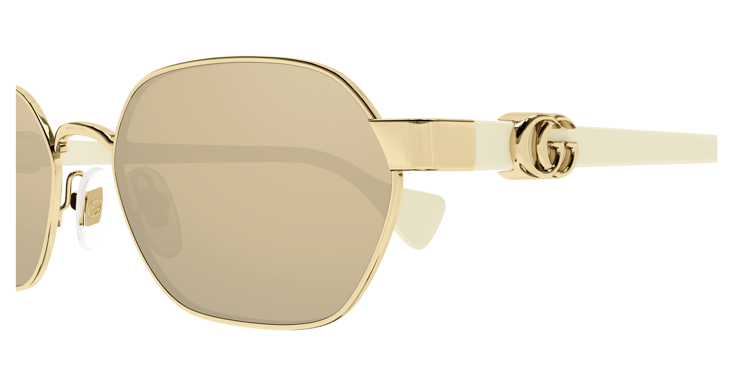Gucci GG1593S 002 gold ivory pink 56