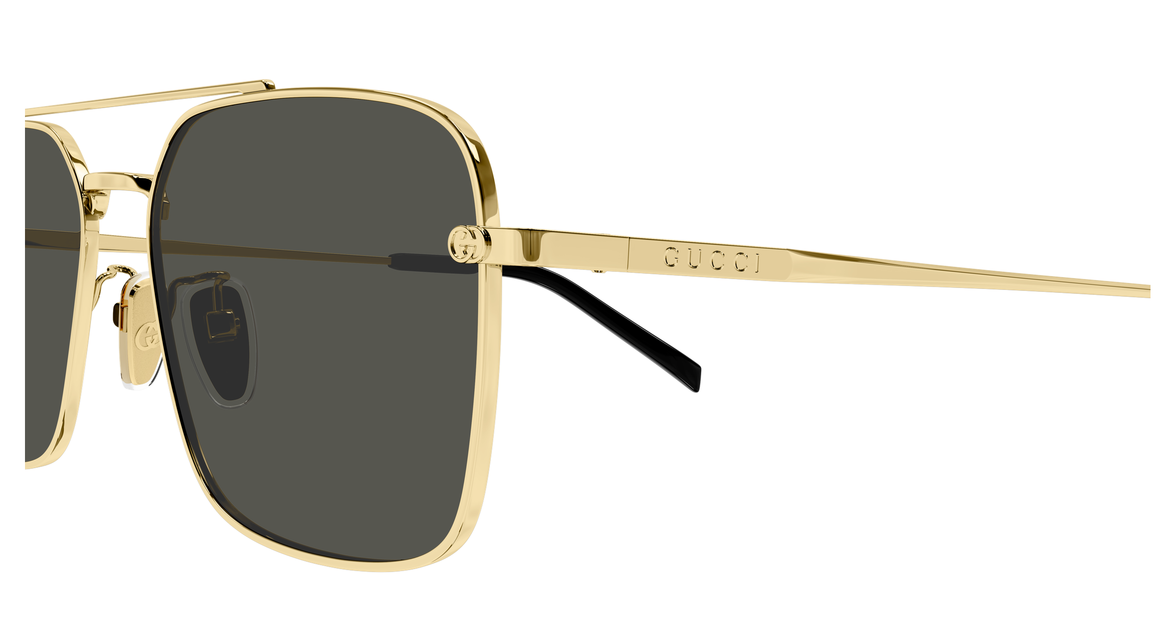 Gucci GG1957SA 001 gold gold grey 58