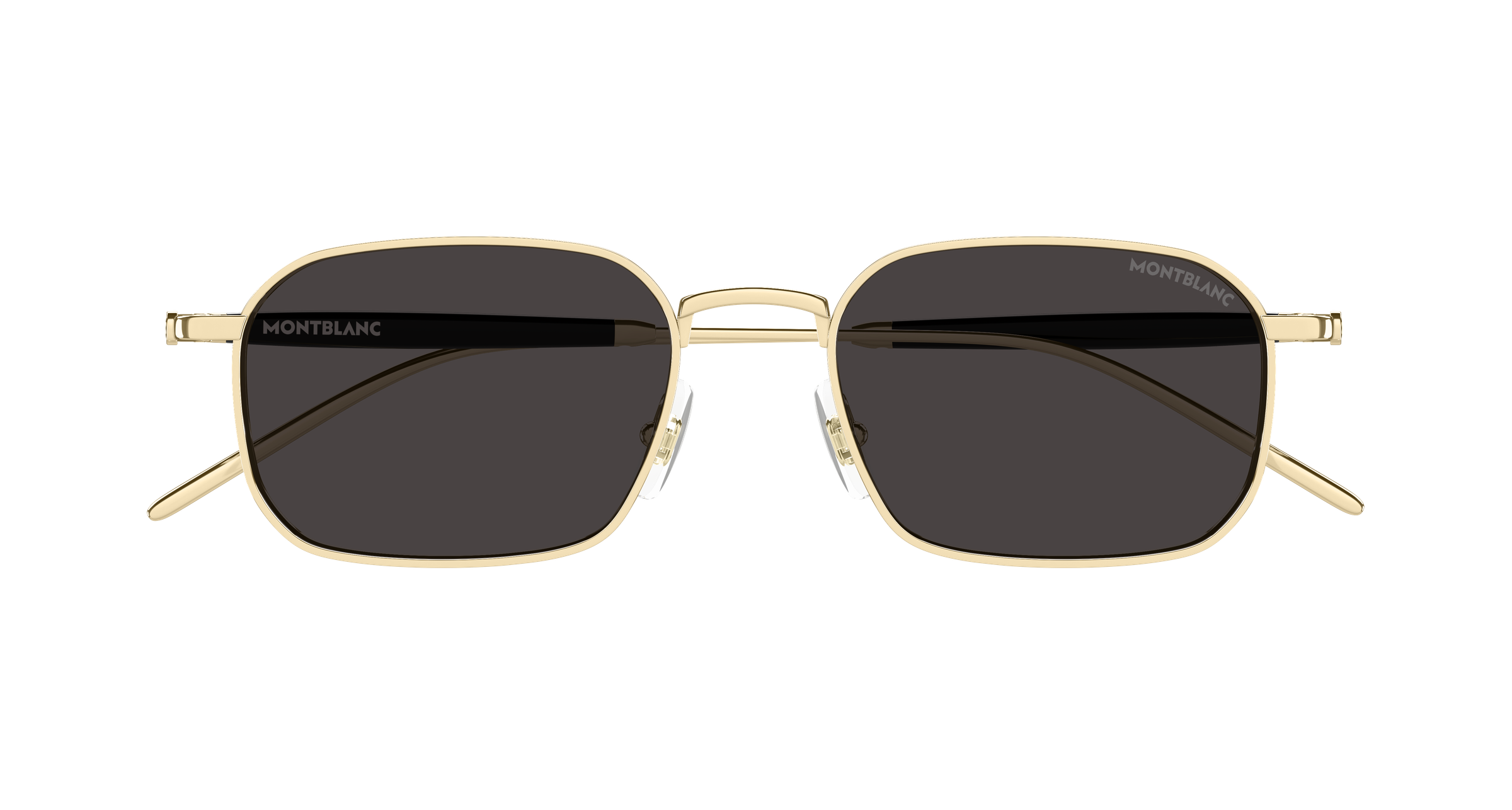Montblanc MB0441S 001 gold gold grey 52