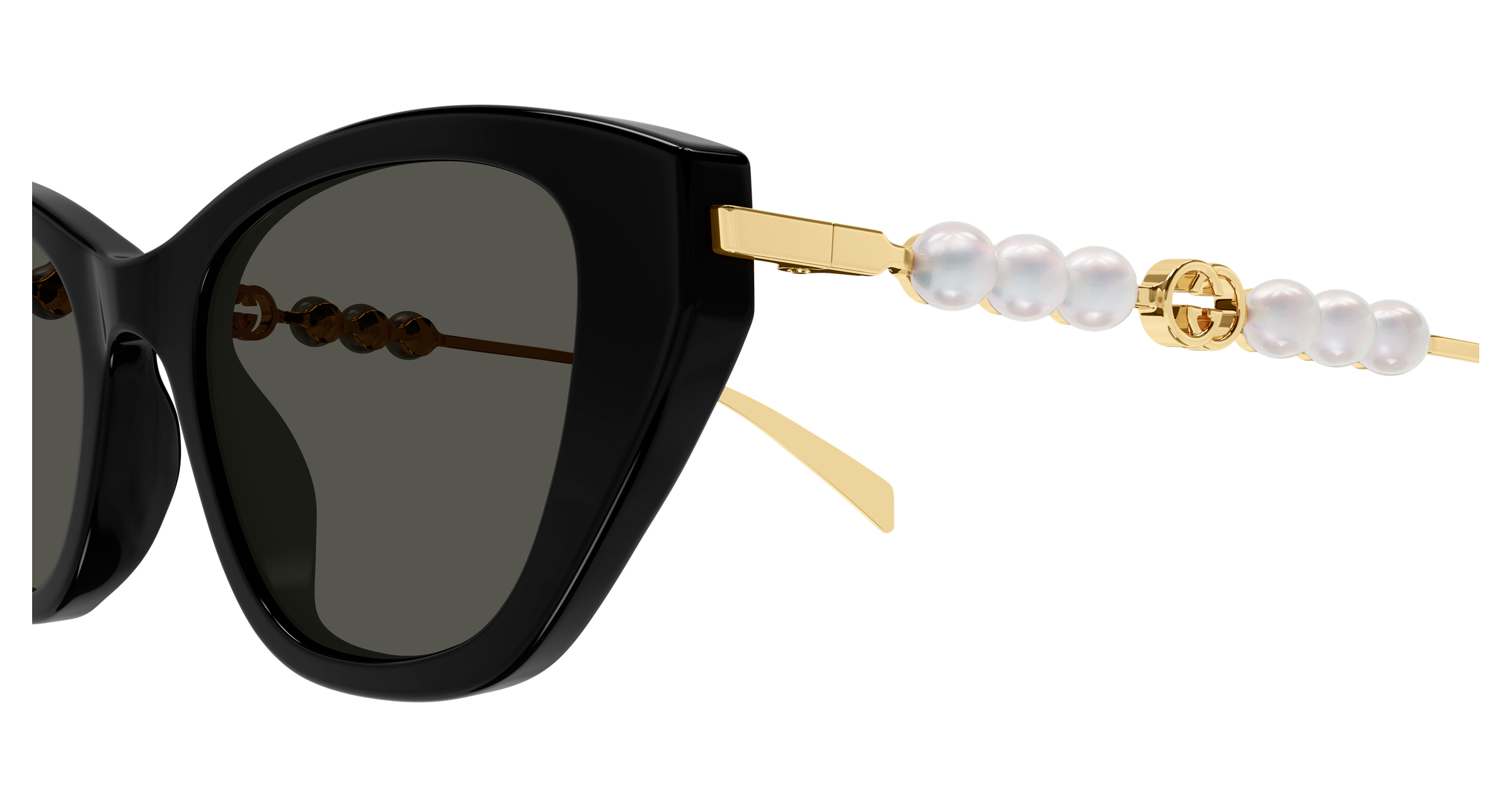 Gucci GG1968S 001 black gold grey 50