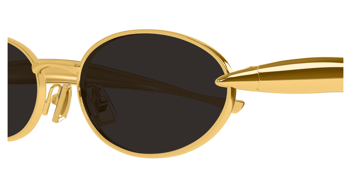 Bottega Veneta BV1386S 001 gold gold grey 57