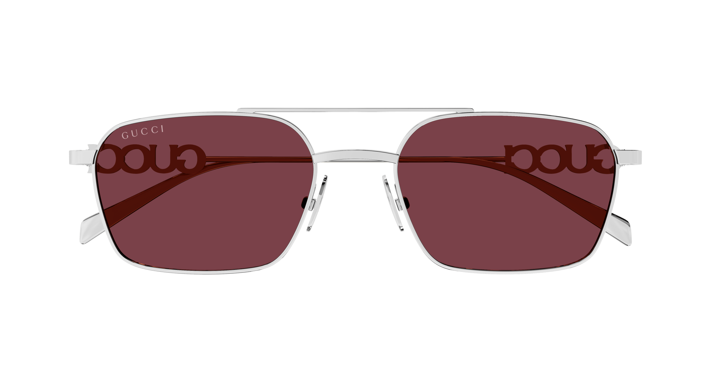 Gucci GG1804S 004 silver silver red 54