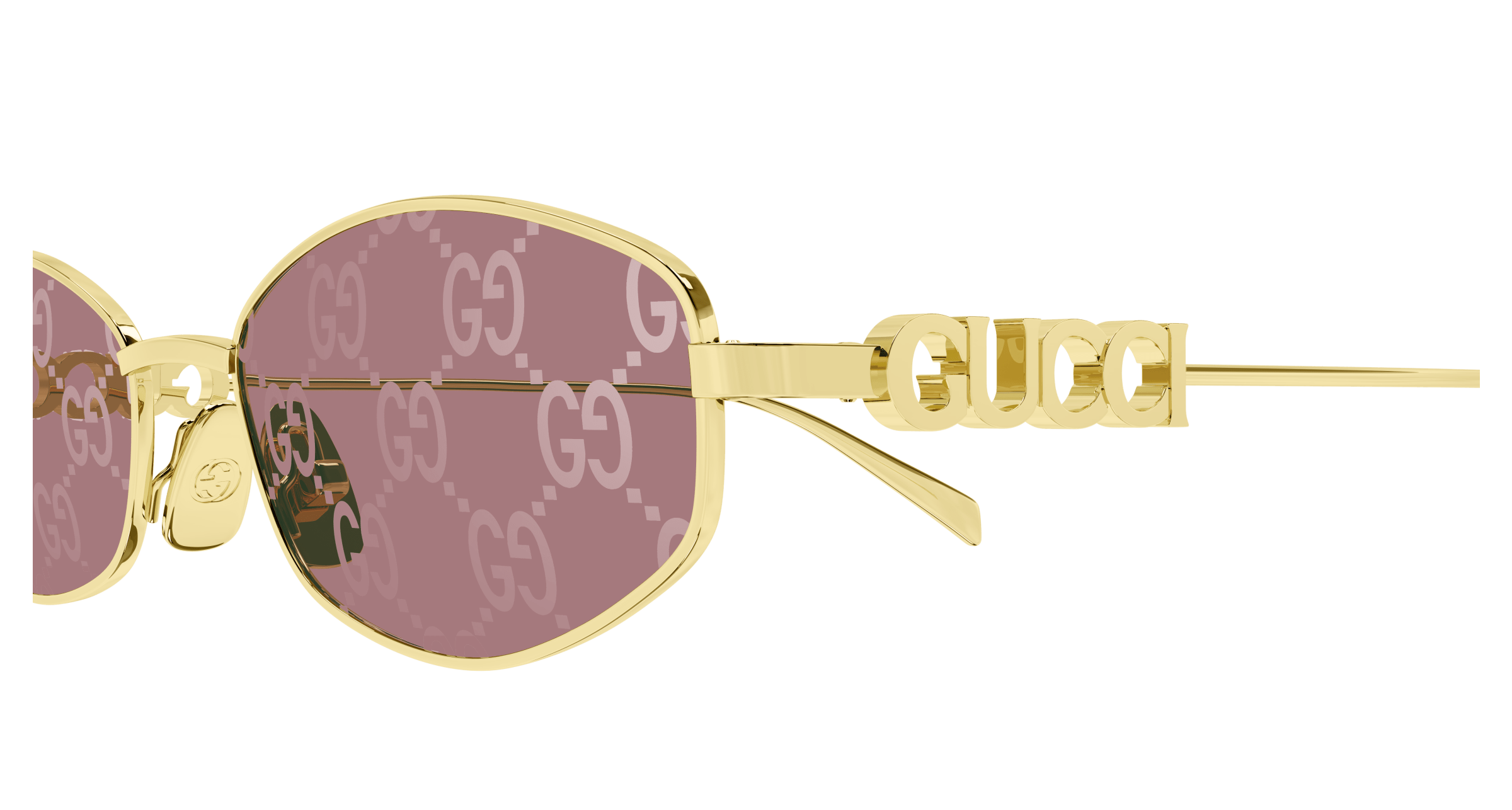 Gucci GG1802S 002 gold gold red 55