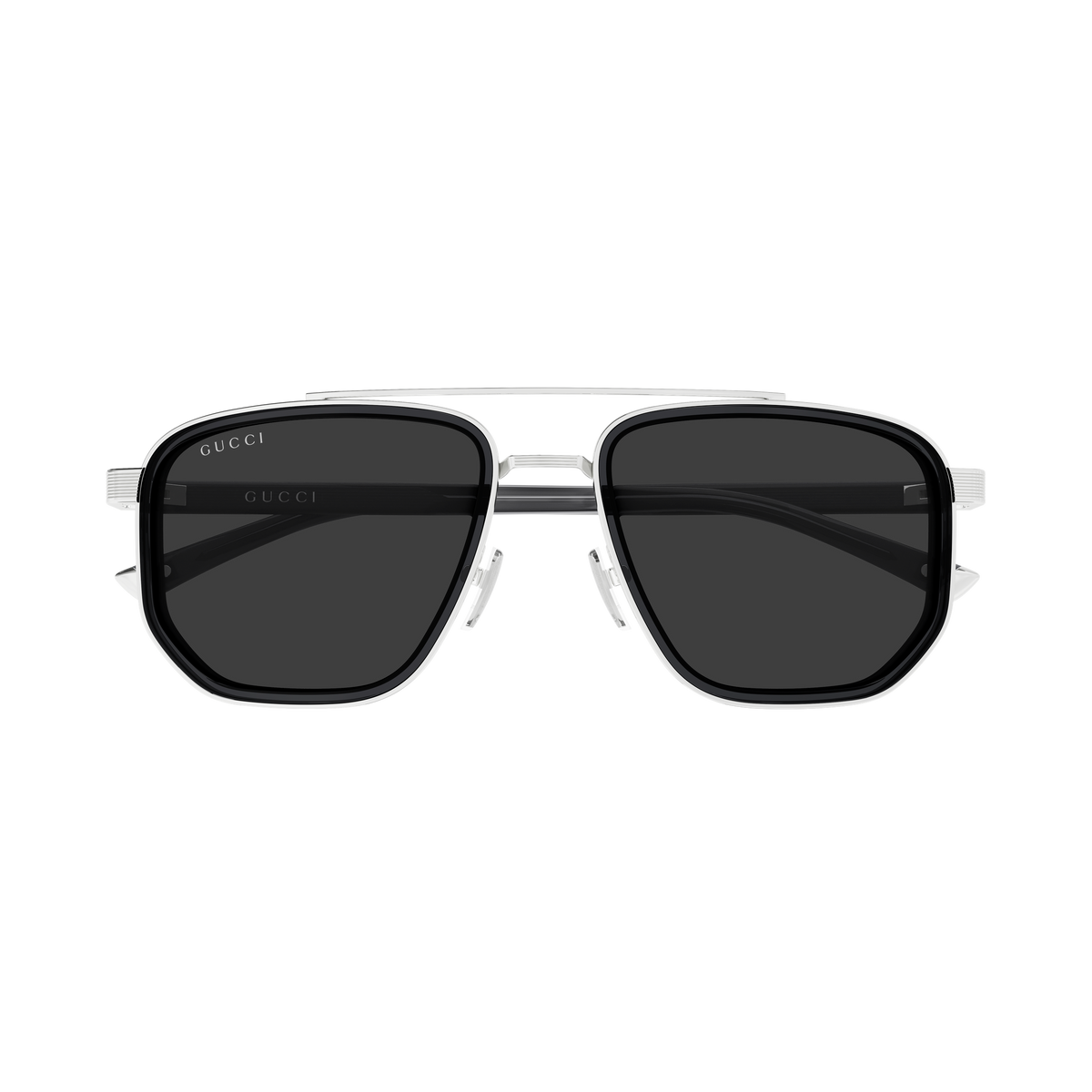 Gucci GG2073S 001 silver grey grey 55