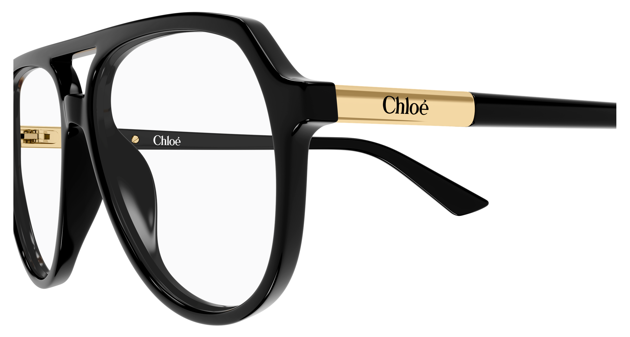 CHLOE CH0366O 001 black black transpare 57