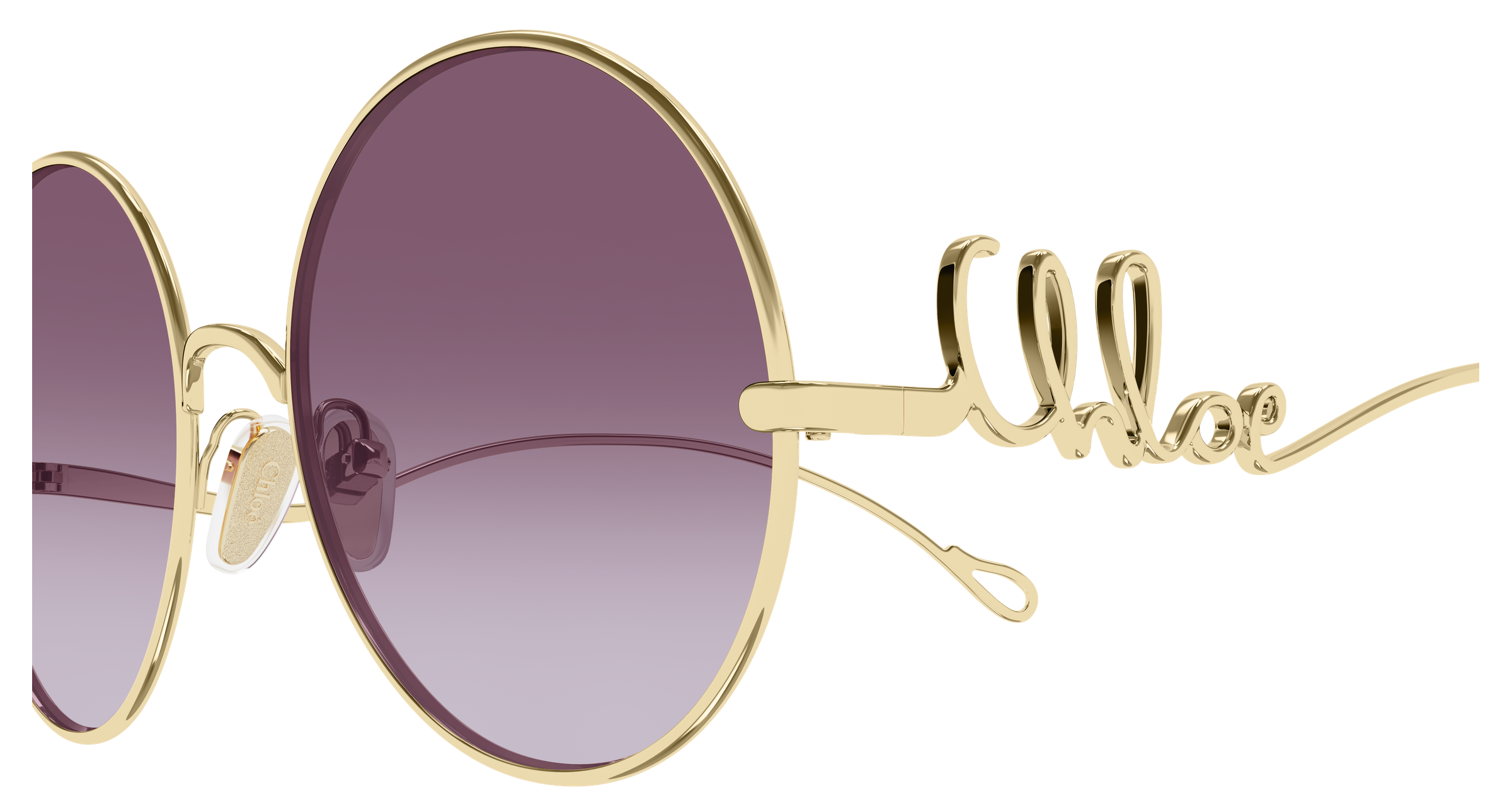 CHLOE CH0372S 002 gold gold red 56
