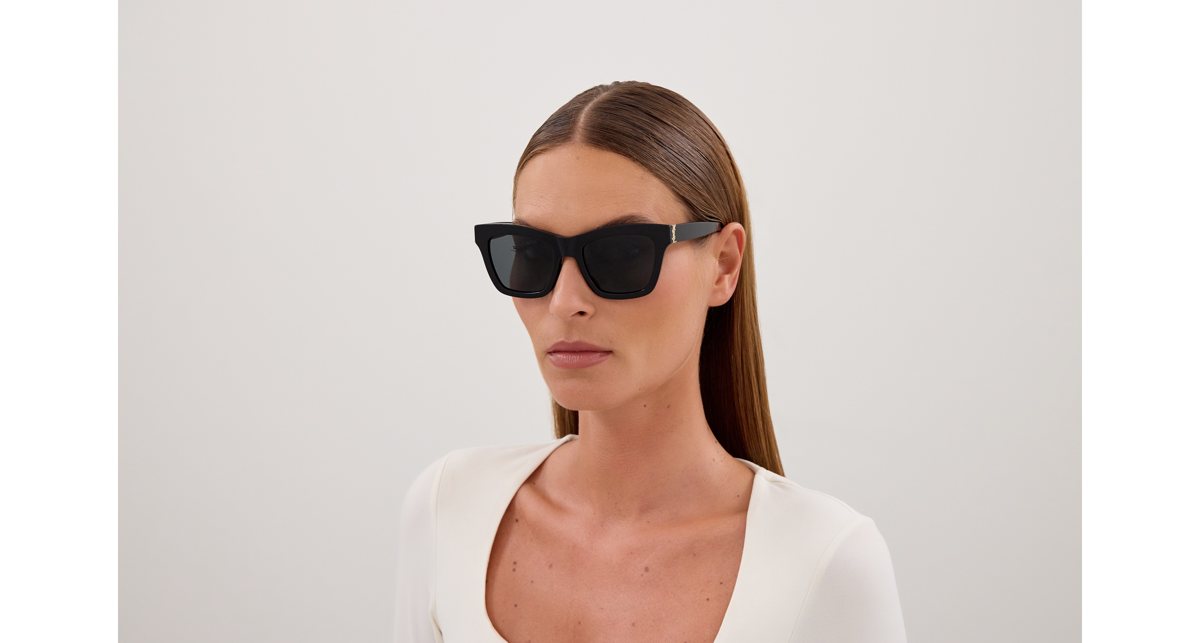 Saint Laurent SL M156 001 black black black 52