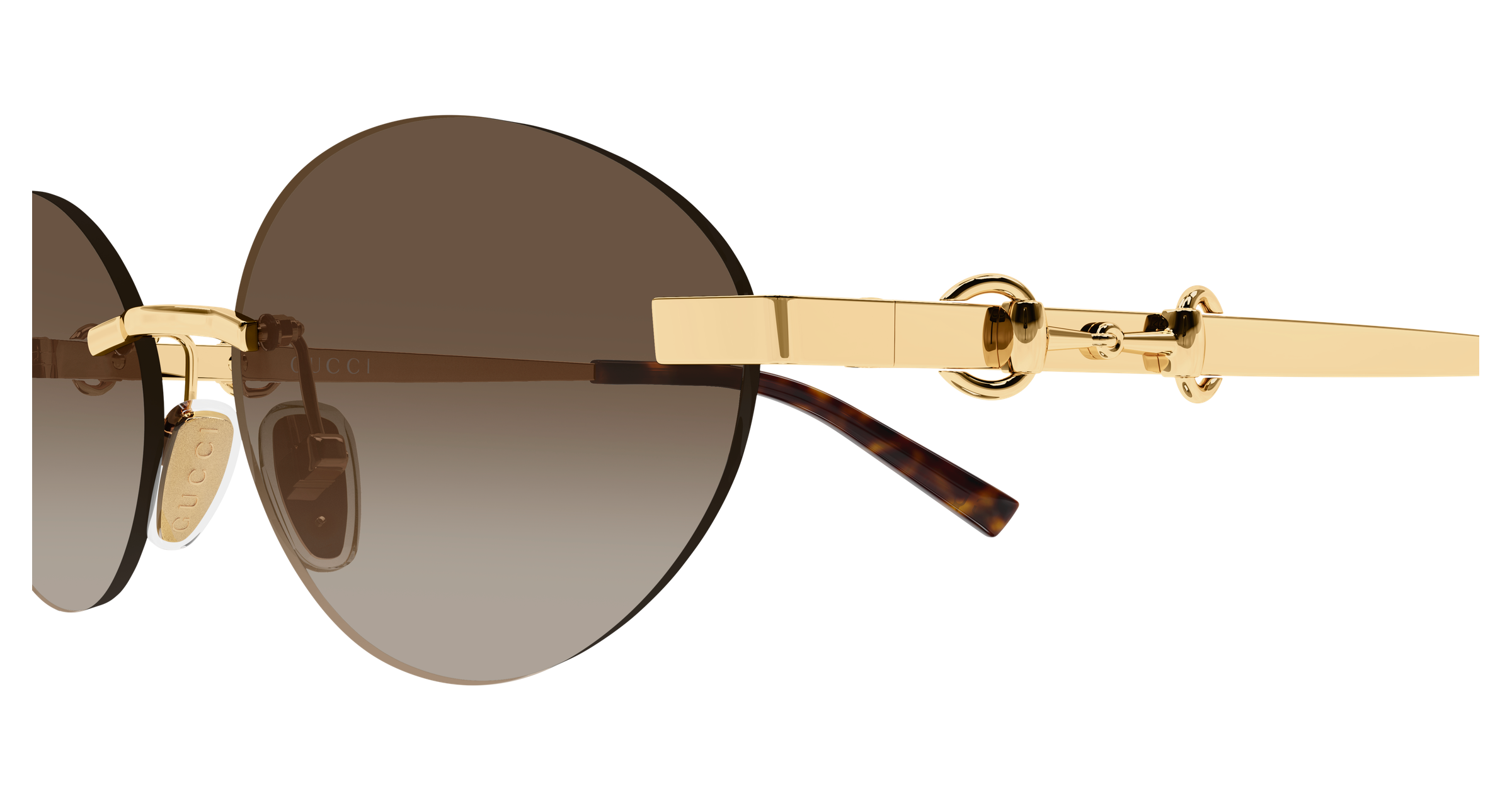 Gucci GG2051S 004 gold gold brown 58
