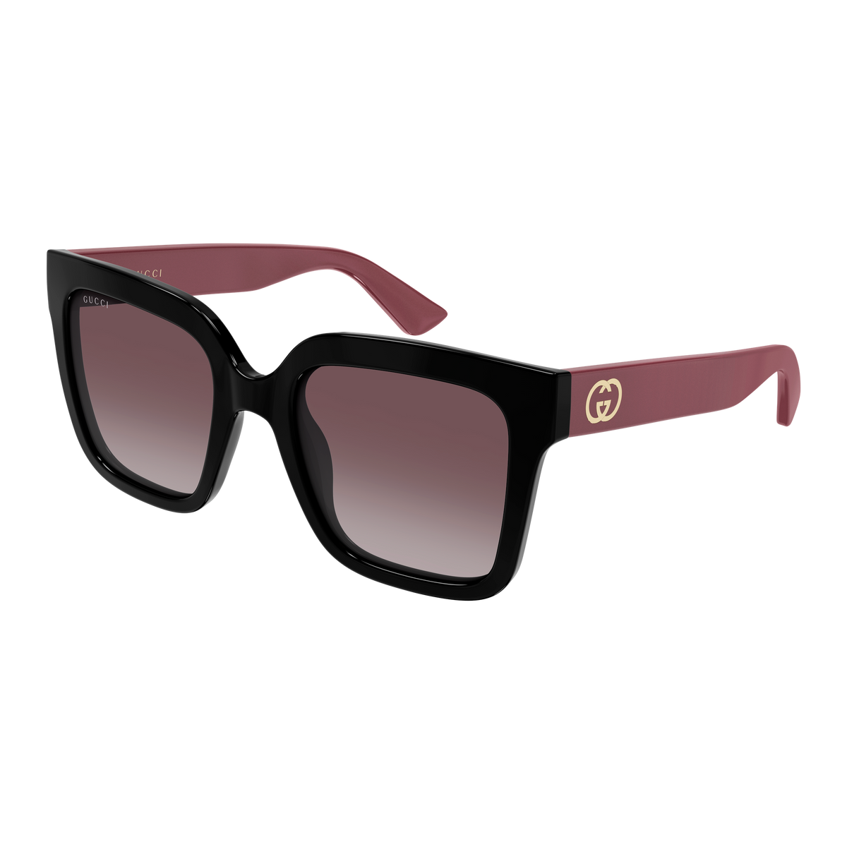 Gucci GG2190S 003 black burgundy red 53