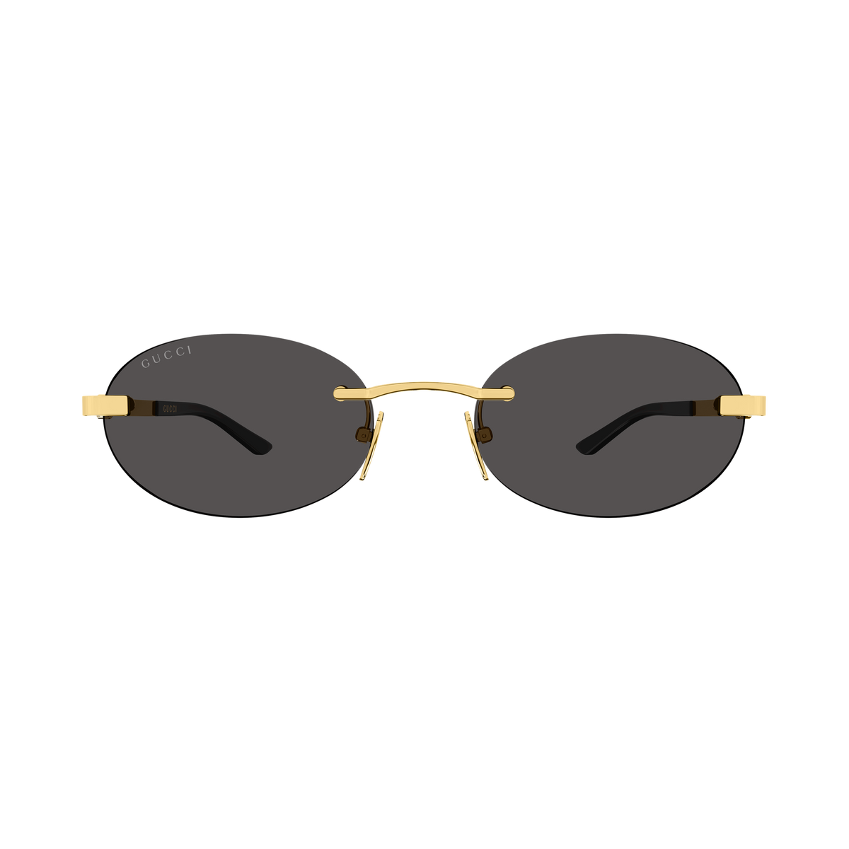 Gucci GG2214S 001 gold gold grey 55