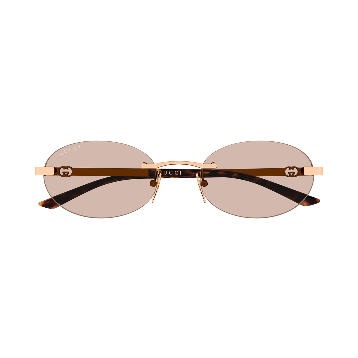 Gucci GG2214S 005 gold gold pink 55