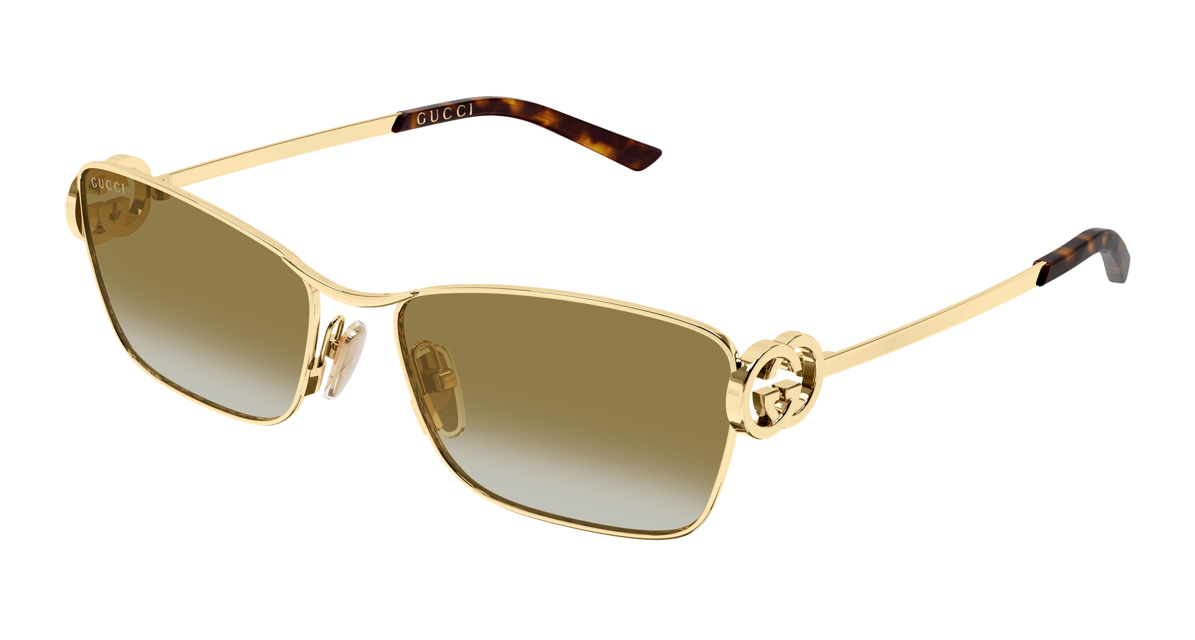 Gucci GG2045S 003 gold gold brown 58