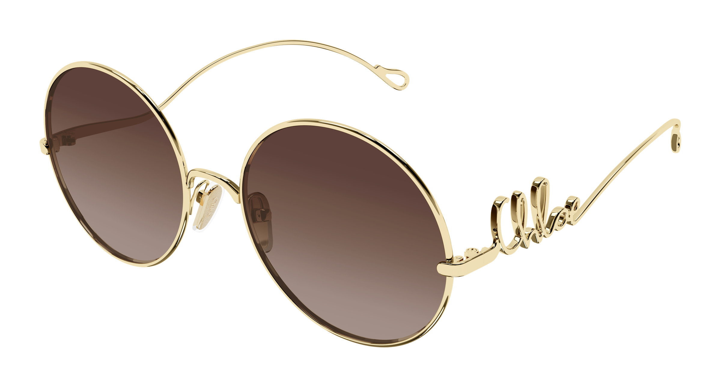CHLOE CH0372S 001 gold gold brown 56