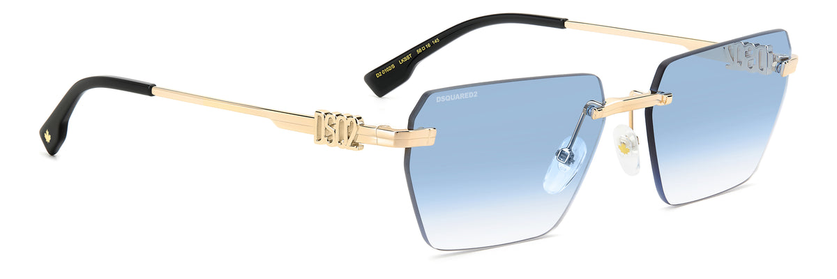 DSquared2 D2 0102/s LKS/ST GOLD BLUE 58