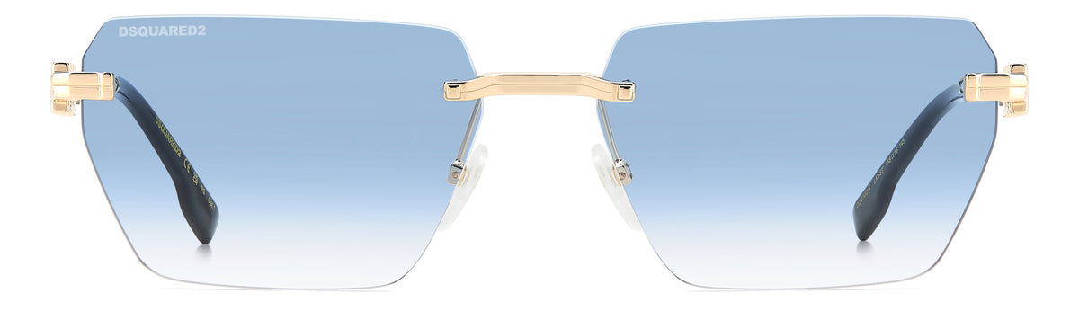 DSquared2 D2 0102/s LKS/ST GOLD BLUE 58