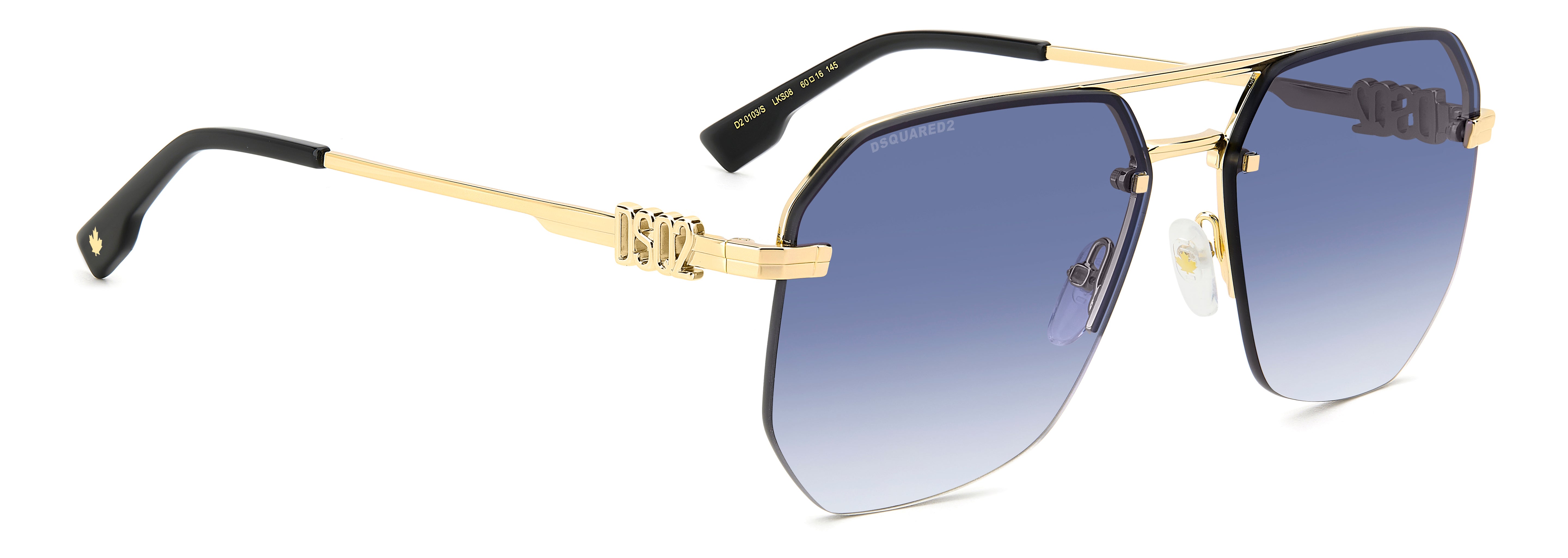 DSquared2 D2 0103/s LKS/08 GOLD BLUE 60