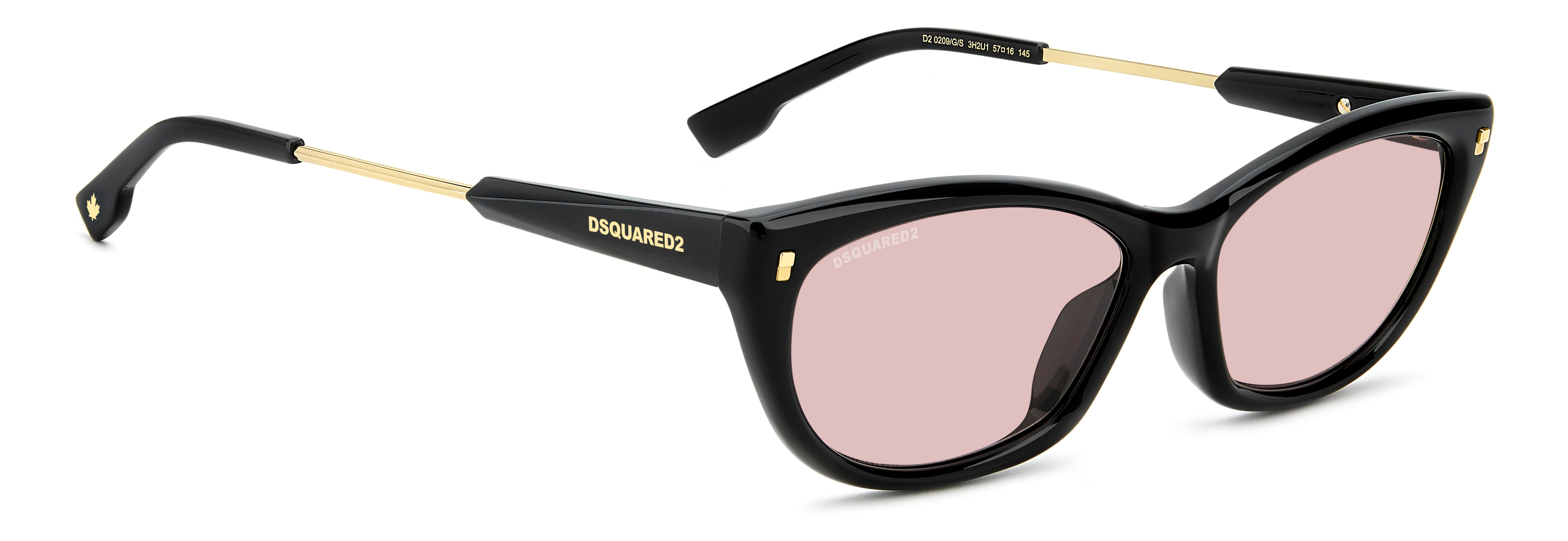 DSquared2 D2 0209/g/s 3H2/U1 BLACK PINK 57