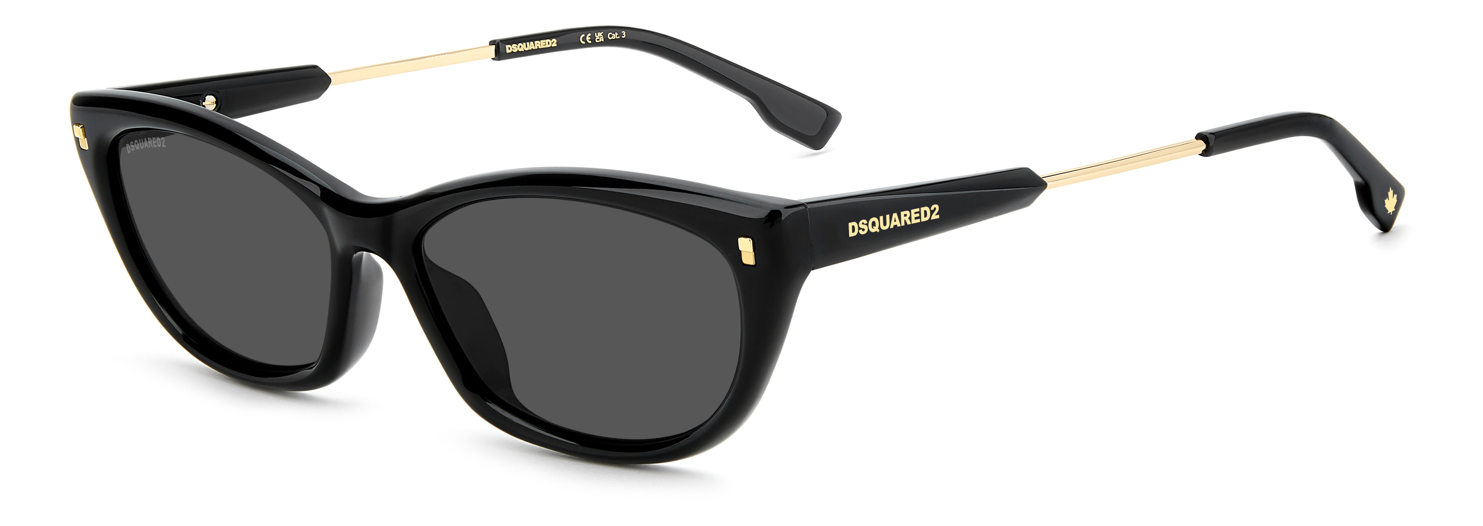 DSquared2 D2 0209/g/s 807/IR BLACK 57