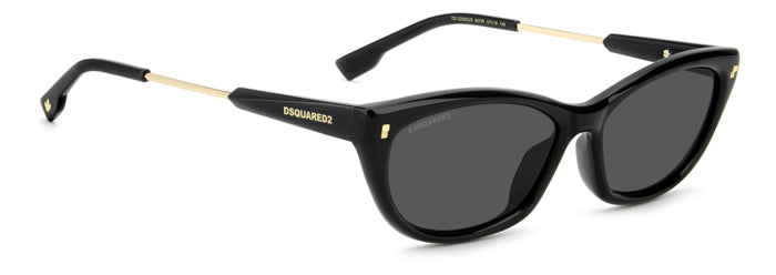 DSquared2 D2 0209/g/s 807/IR BLACK 57
