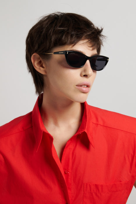 DSquared2 D2 0209/g/s 807/IR BLACK 57