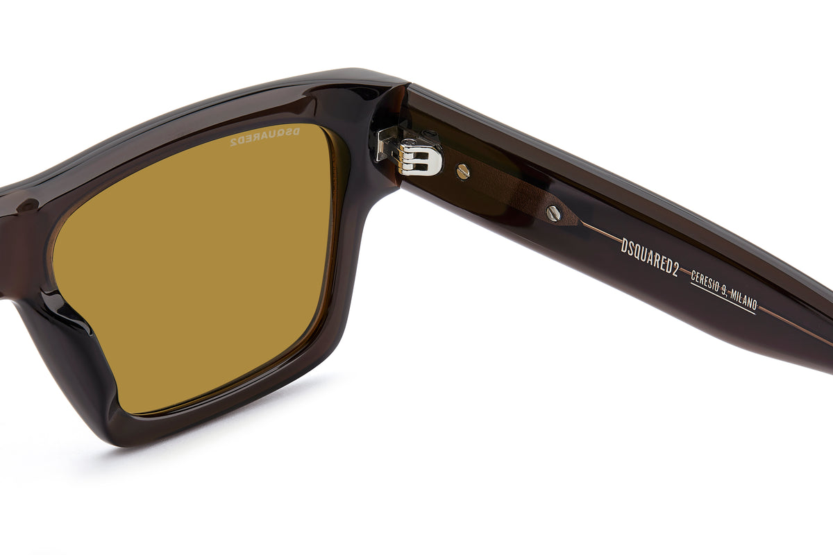 DSquared2 D2 0198/s 09Q/70 BROWN 55