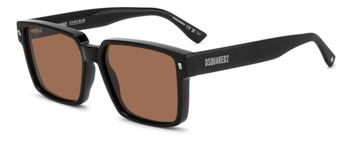 DSquared2 D2 0202/g/s 807/70 BLACK 58