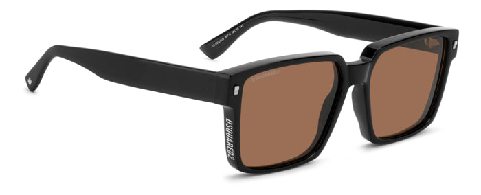 DSquared2 D2 0202/g/s 807/70 BLACK 58