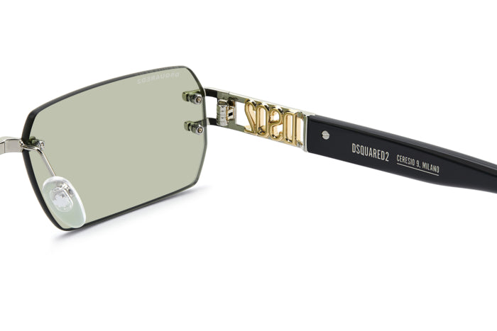 DSquared2 D2 0189/s I20/GP GD PALLADIUM 57