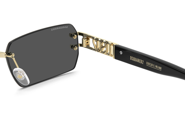 DSquared2 D2 0189/s J5G/IR GOLD 57
