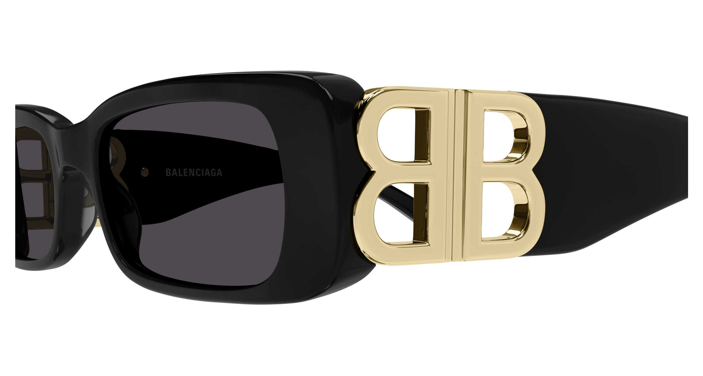 Balenciaga BB0096S 001 black gold grey 51