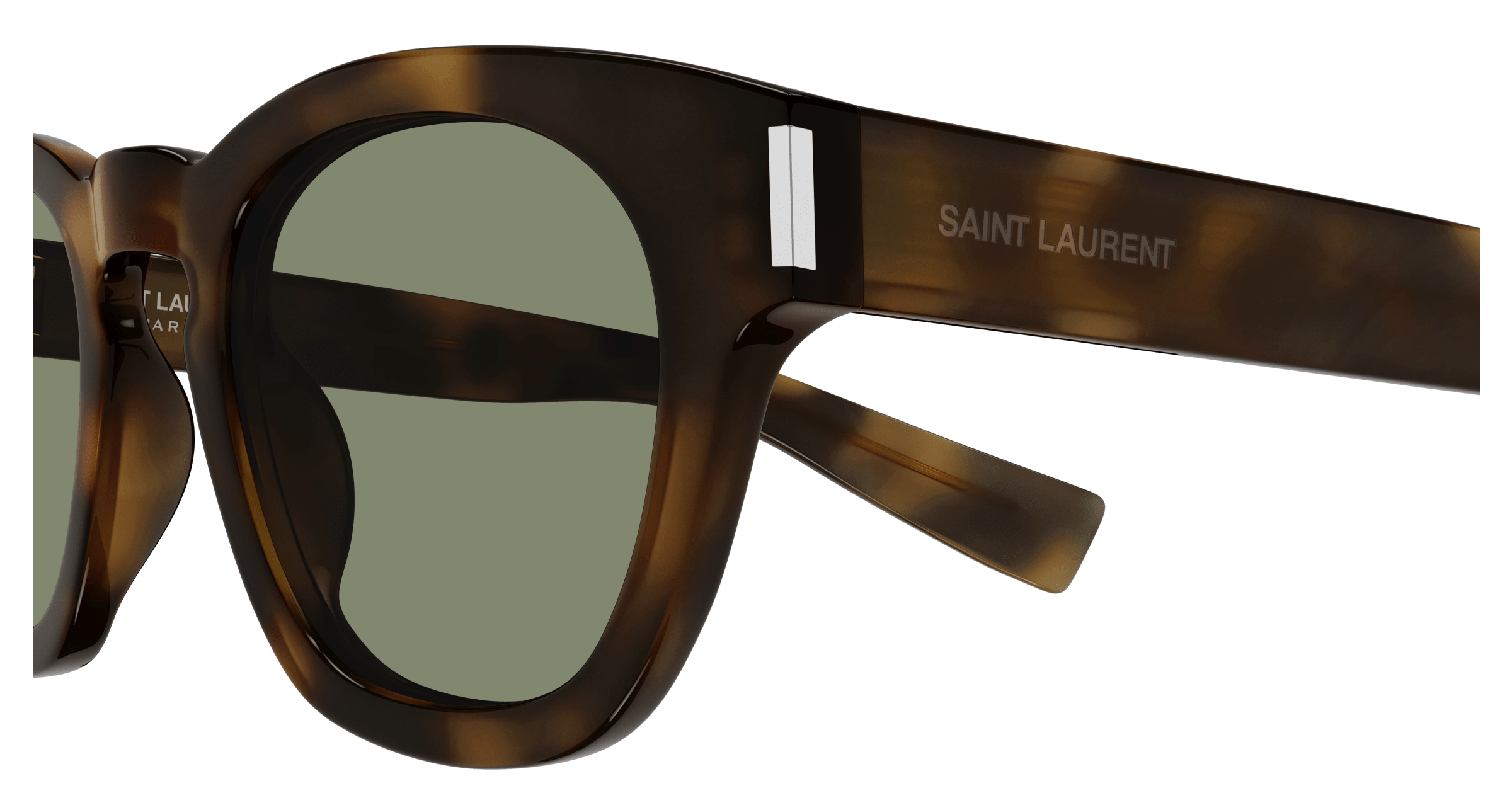 Saint Laurent SL 746 003 havana havana green 48