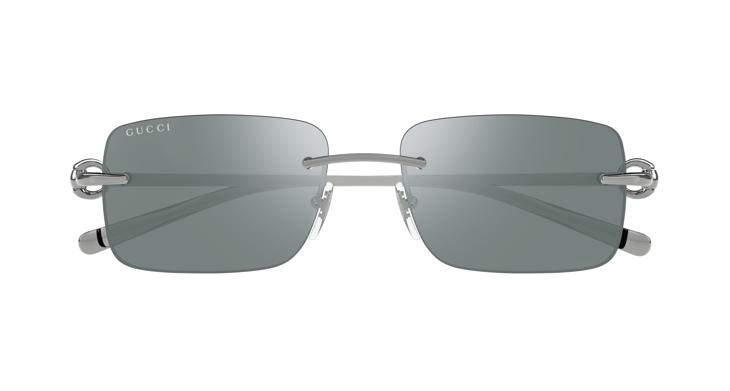 Gucci GG1703S 002 silver silver green 55