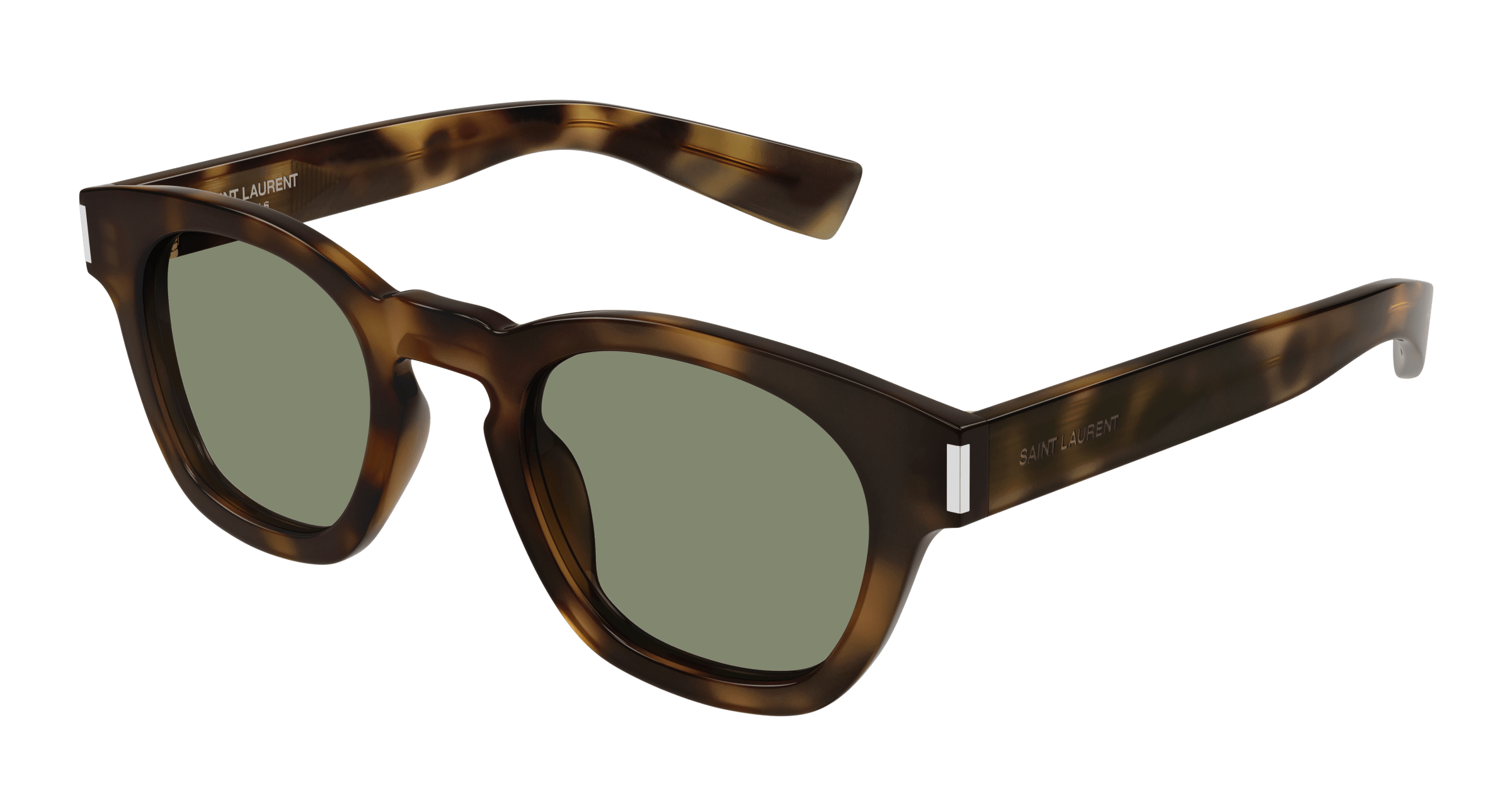 Saint Laurent SL 746 003 havana havana green 48