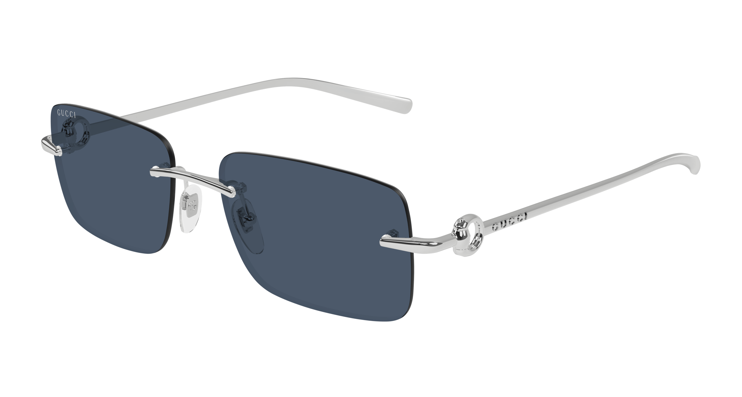 Gucci GG1703S 003 silver silver blue 55