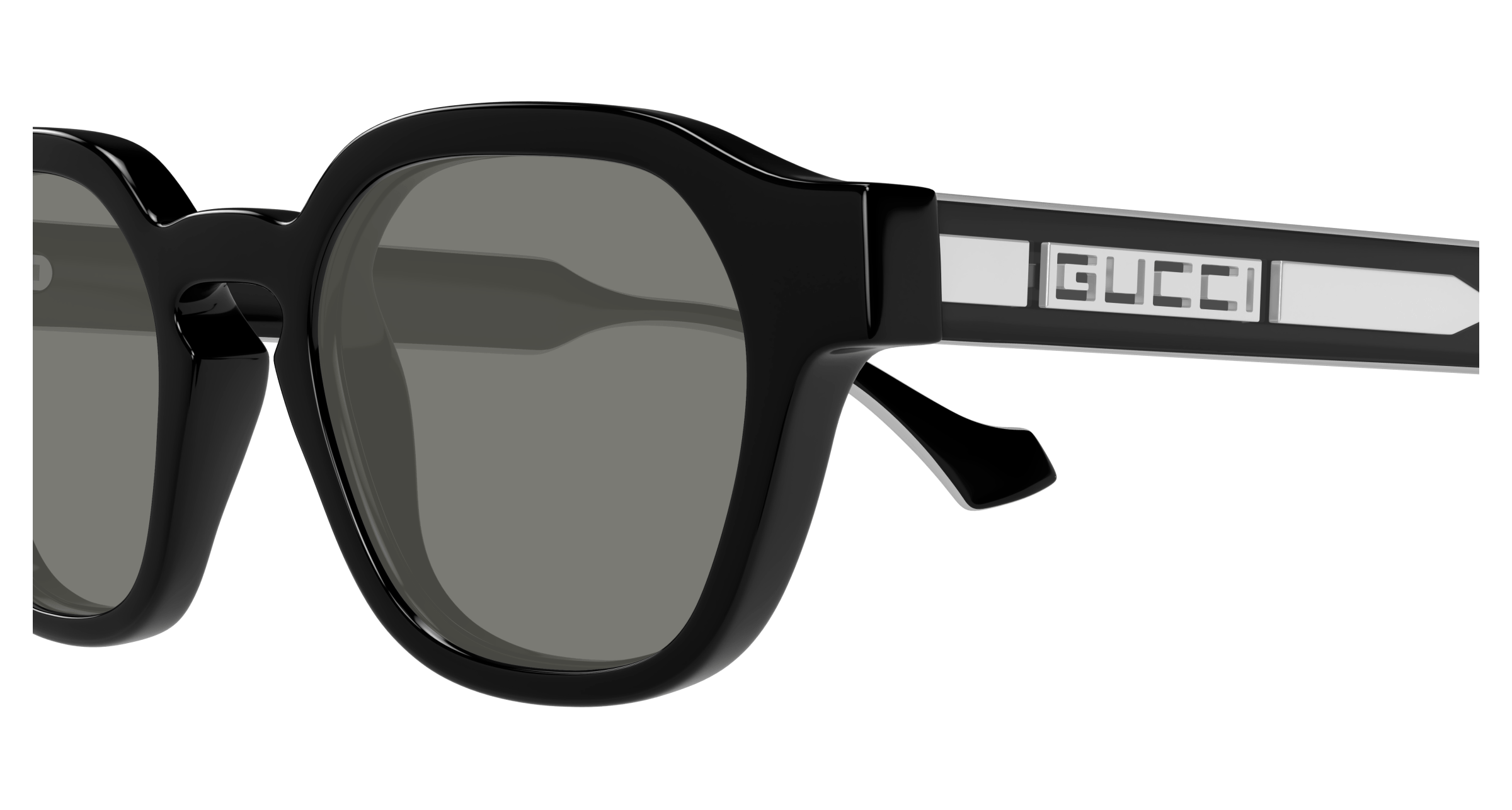 Gucci GG1730S 001 black crystal grey 50