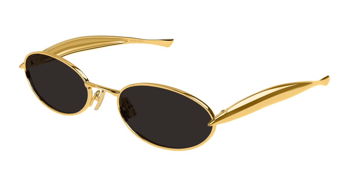 Bottega Veneta BV1386S 001 gold gold grey 57