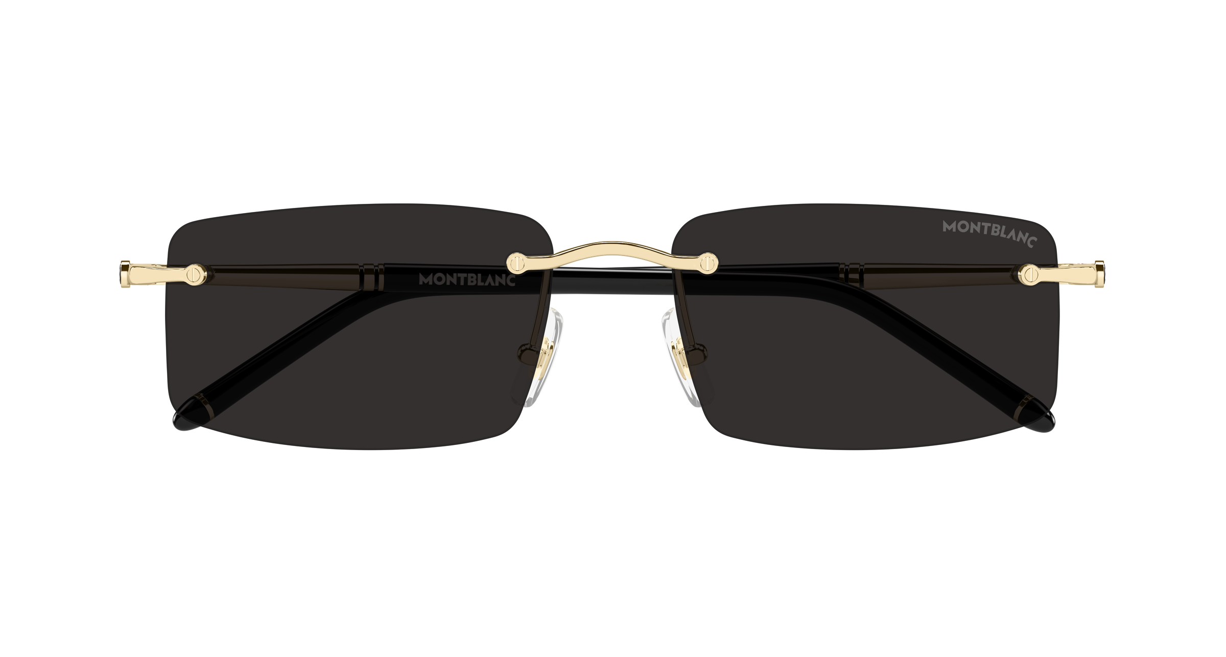 Montblanc MB0443S 001 gold gold grey 56