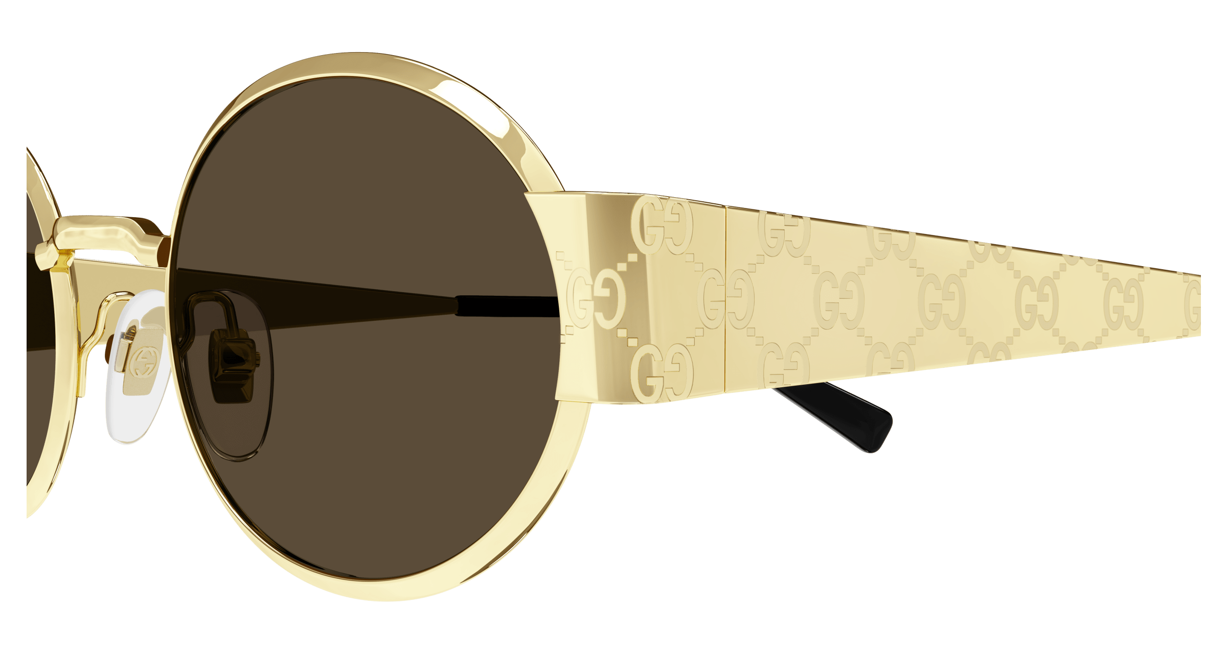 Gucci GG1854S 005 gold gold brown 51