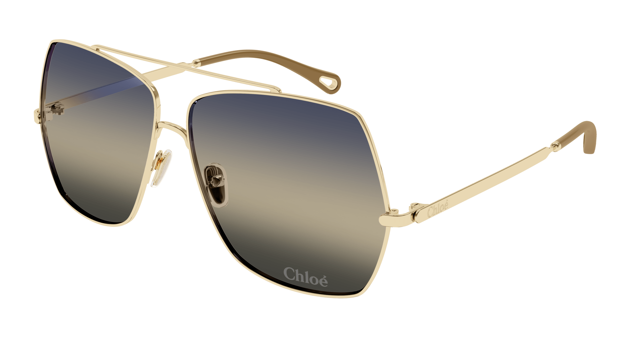 CHLOE CH0278S 006 gold gold blue 62