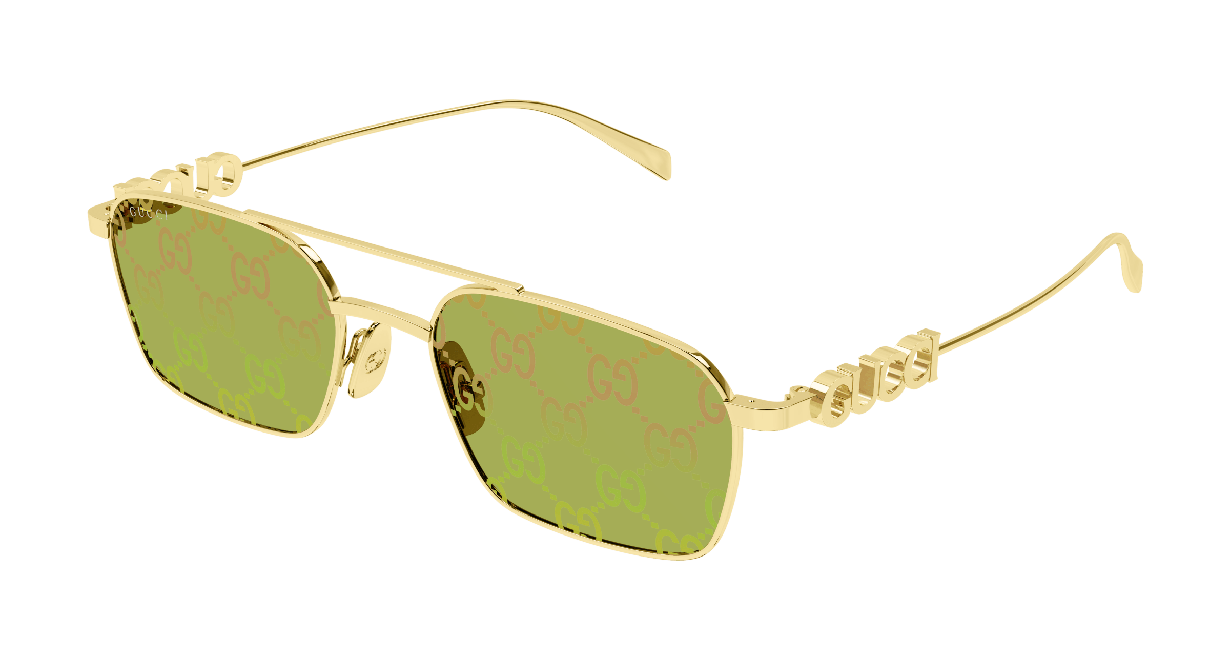 Gucci GG1804S 002 gold gold green 54